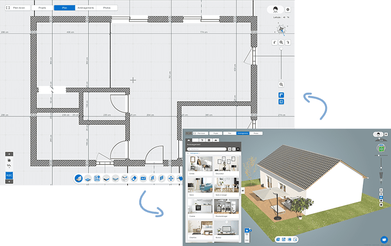 HOME PLAN APPLICATION Plan de Maison