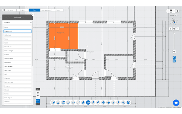 HOME PLAN Chiffrez vos avant-projets HOME PLAN APPLICATION Plan de Maison